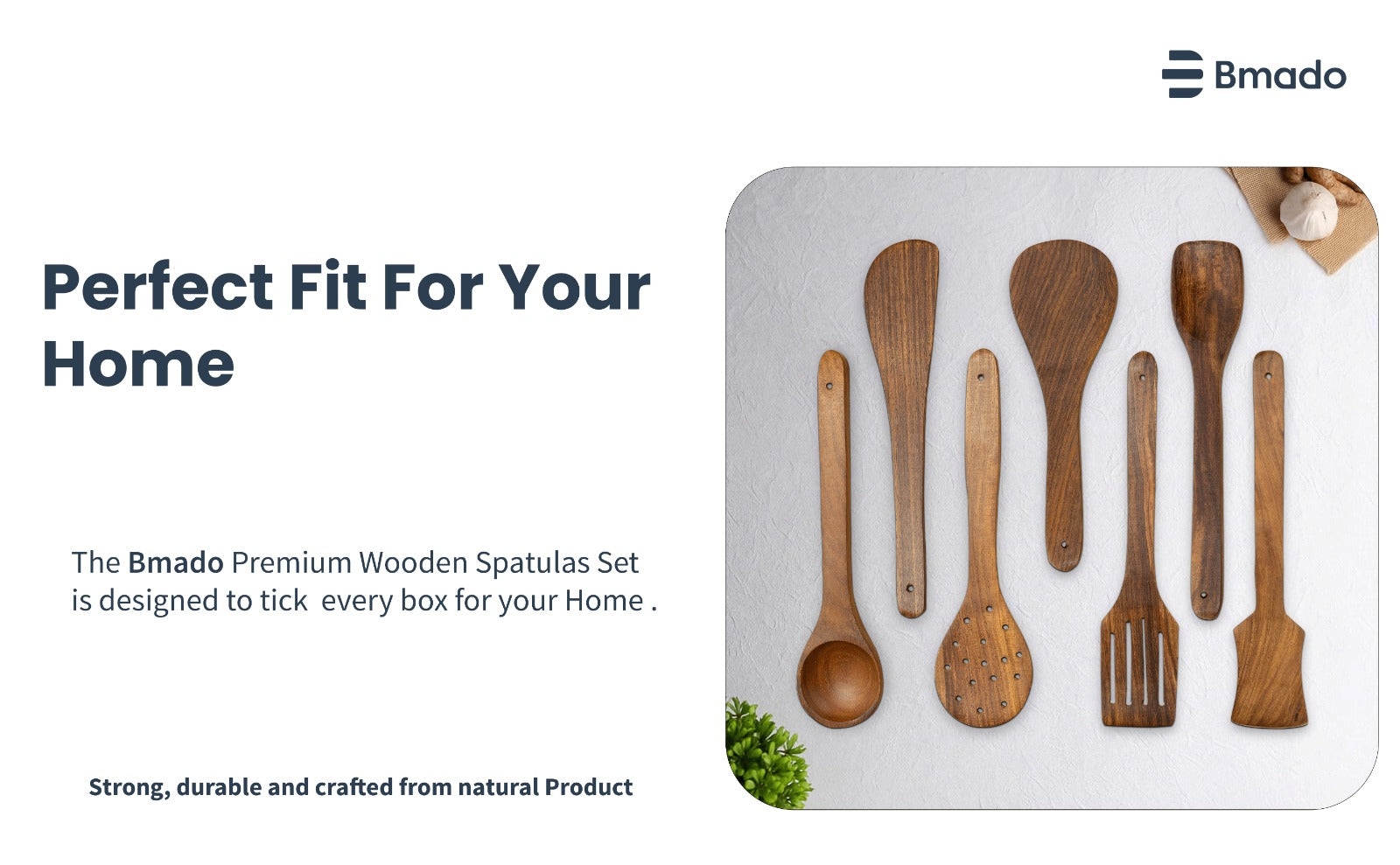 Wooden Cooking Spatulas Safe for Nonstick Cookware
